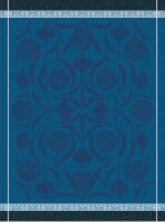 Tea towel LAil Bleu 60x80 cm cotton - Le Jacquard...