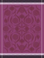 Tea towel LAil Rose 60x80 cm cotton - Le Jacquard...