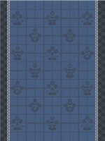 Tea towel Lulu Luce Chardon 60x80 cm cotton - Le Jacquard...