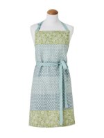 Apron Wagara Céladon 80x96 cm cotton - Le Jacquard...