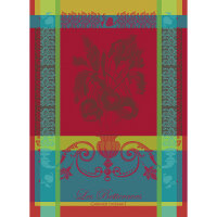 Tea towel Les Betteraves Rouge 56x77 cm cotton -...