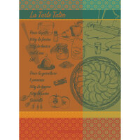 Tea towel Tarte Tatin Orange 56x77 cm cotton -...