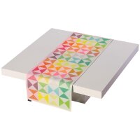 Table Runner Origami Multico 50X150 Cm Cotton - Le...