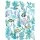 Tea towel Naia Blanc 50x70 cm Cotton-linen mix - Garnier-Thiebaut