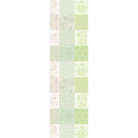 Table runner Mille Parfums Verde 55x180 cm cotton -...