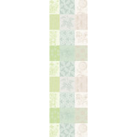 Table runner Mille Parfums Verde 55x180 cm cotton - Garnier-Thiebaut
