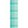 Table runner Mille Feuillages Turquoise 55x180 cm cotton - Garnier-Thiebaut