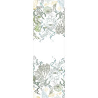 Table runner Balade Marine Verde 50x155 cm Cotton-linen...