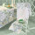 Table runner Balade Marine Verde 50x155 cm Cotton-linen mix - Garnier-Thiebaut