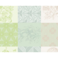 Placemats (2x Set) Mille Parfums Verde 40x50 cm cotton -...