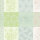 Napkins (4x Set) Mille Parfums Verde 55x55 cm cotton - Garnier-Thiebaut