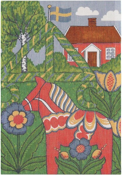 Towel Folkfest 599 35x50 cm cotton - Ekelund