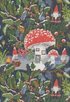 Towel Svampskog 599 35x50 cm cotton - Ekelund