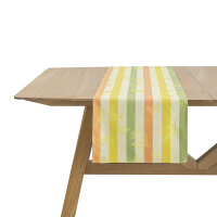 Table runner Bal Des Papillons Citrus 50x150 cm cotton -...