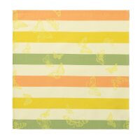 Napkins (4x Set) Bal Des Papillons Citrus 50x50 cm cotton...