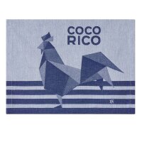 Placemats (2x Set) Coco-Rico Bleu 36x50 cm cotton - Le...