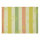 Coated placemats (2x Set) Bal Des Papillons Citrus 36x50 cm cotton - Le Jacquard Français