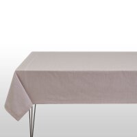 Tablecloth Slow Life Sable 150 x 150 cm - Le Jacquard...